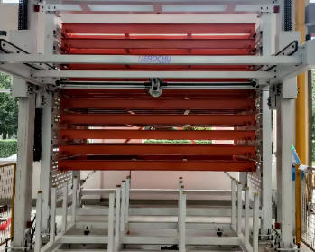 Multi-Layer Automatic Plate Storage Warehouse