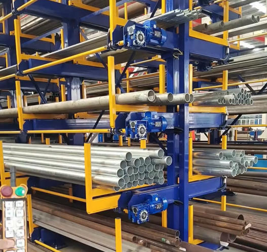 Steel tube storage racks & cantilever racks manufacturers