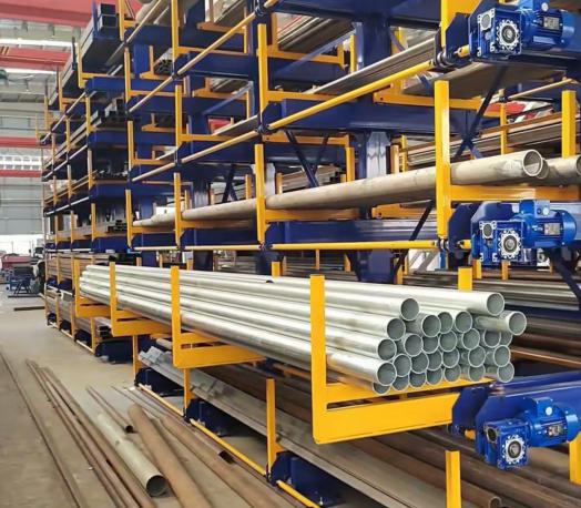 Steel tube storage racks & cantilever racks manufacturers