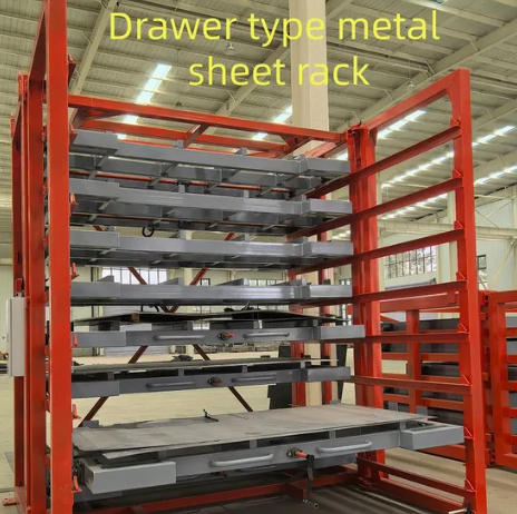 Vertical Sheet Metal Organizer Racks Heavy-Duty Sheet Metal Storage Systems