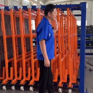 Vertical Sheet Metal Material Storage Rack