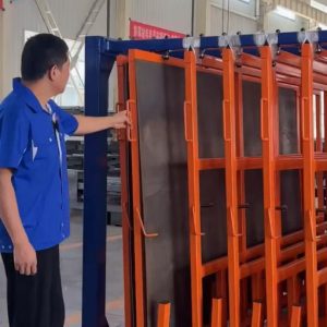 Vertical Sheet Metal Material Storage Rack