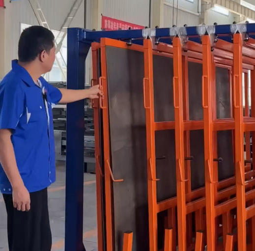 Vertical Sheet Metal Material Storage Rack