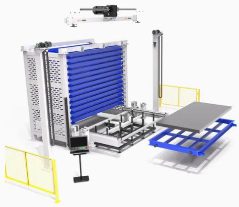Smart Storage Rack Warehouse for Sheet Material
