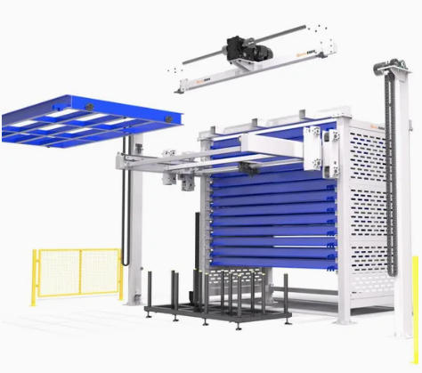 Smart Storage Rack Warehouse for Sheet Material