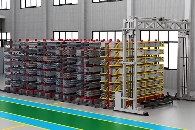 Telescopic Storage Containers Roll Out Telescopic Cantilever Storage Racks – Sheet Metal & Pipe ...