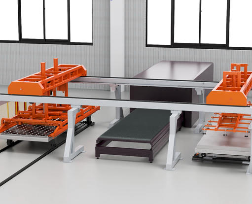 Automated Fiber Laser Cutting with Lifting and Handling Systems