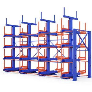 Heavy-Duty 7 Layer Steel Drive-In Rack of Long Profiles Warehouse Storage