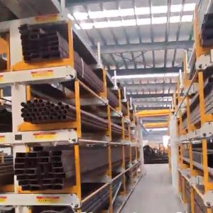 Warehouse Storage Electric Telescopic Cantilever Rack