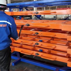 Heavy Duty Sheet Metal Storage Rack System for Laser Cutting