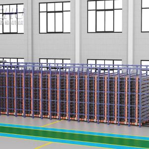 Top mounted mobile metal tube &pipe rack storage system