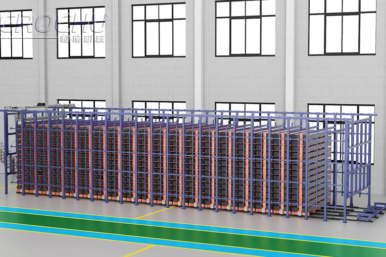 Top mounted mobile metal tube &pipe rack storage system – Sheet Metal ...