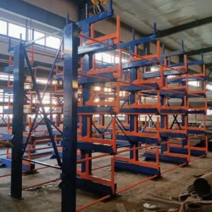 Heavy-Duty Adjustable Pipe Cantilever Racking Systems for Industrial Storage