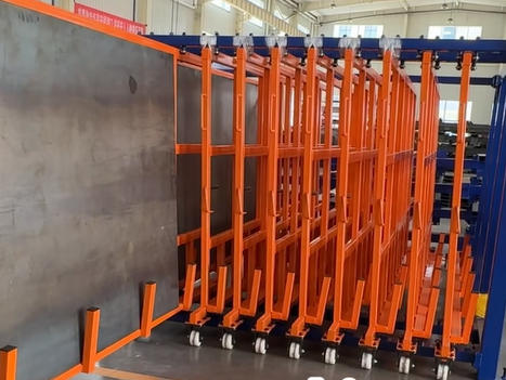 Heavy-Duty Vertical Roll Out Sheet Racks