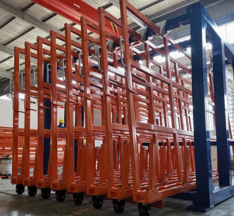 Heavy-Duty Vertical Roll Out Sheet Racks