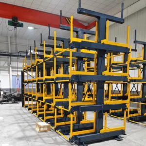 High-Density Advantage of Telescopic Cantilever Shelving