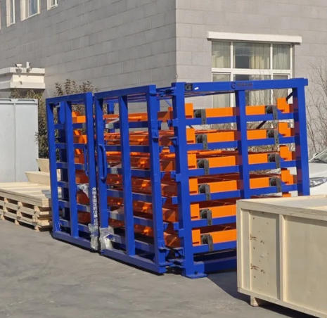 Heavy-Duty Sheet Metal Organizer for Laser Cutter Applications