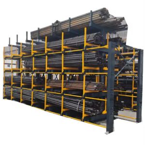 Heavy-Duty Telescopic Cantilever Rack for Long Materials