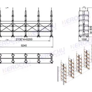 Telescopic Cantilever Pipe Rack