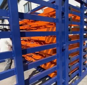 Heavy-Duty Steel Metal Storage Racks in Industrial Environments