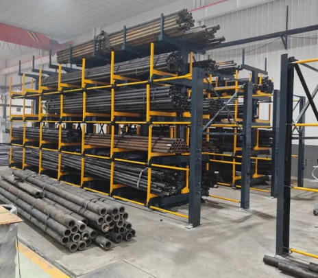 Maximize Storage Efficiency with Pipe Roll Out Cantilever Warehouse Racking Systems