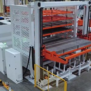 Fully Automated Sheet Material Storage and Scheduling Centers