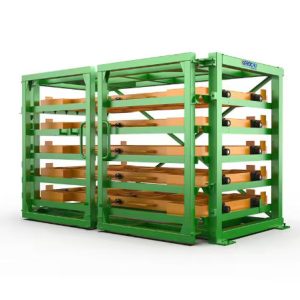 Customizable Warehouse Rack Solutions: Drawer-Type Metal Shelves for Laser Cutting Integration and Automated Retrieval Systems