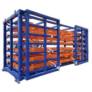 Heavy-Duty Drawer Type Plate Shelves Warehouse Rack