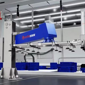 Collaborative Servo Swing Arm Robot: Automated Loading and Unloading Manipulator for CNC Machine – The Future of Smart Factories