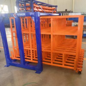 High-Capacity Vertical Roll Out Racks for Organized Sheet Metal & Plate Storage