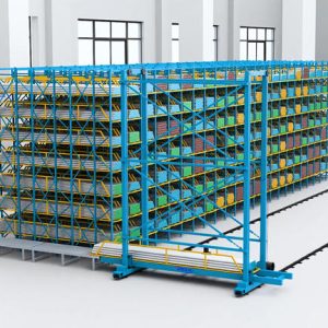 Honeycomb Heavy-Duty Mobile Profile Shelving System
