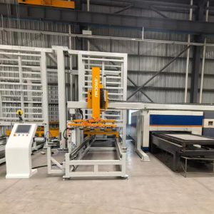 Smart Tower Fully Automatic Steel Plate Storage Loading Unloading System for Laser Cutting Machine for Warehouse Management