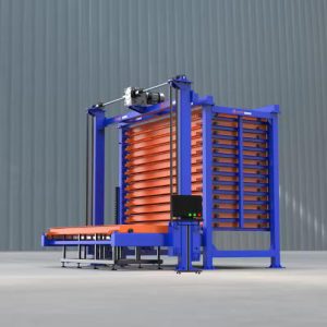 Fully Automatic Steel Plate Storage for Laser Cutting Integration