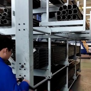 Double Sided Heavy Duty Cantilever Storage Rack: Maximize Warehouse Storage for MS Pipes and Bars