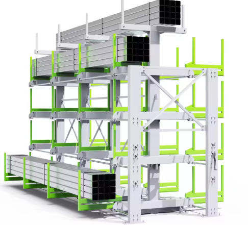 Roll Out Cantilever Racking System for MS Pipes: Streamline Storage with Advanced Drawer Technology