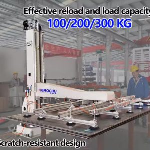 Heavy-Duty 4-Axis Rotary Loading Robot for Fiber Laser Cutter