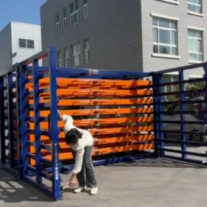 Space-Saving Cantilever Drawer Racks: Secure and Organized Metal Plate Storage Solutions