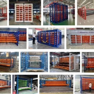 Heavy-Duty Drawer Type Plate Shelves – Optimize Metal Sheet Storage Efficiency