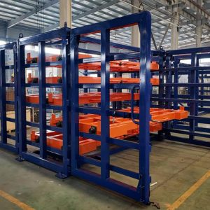 High-Capacity Drawer-Type Sheet Racks for Industrial Storage Systems