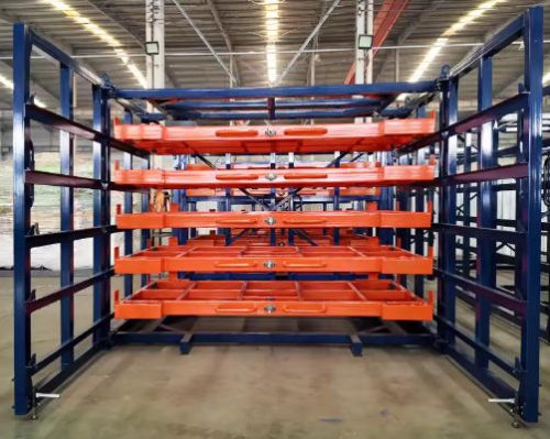 Customized Sheet Metal & Panel Storage Rack for Warehouse Efficiency ...