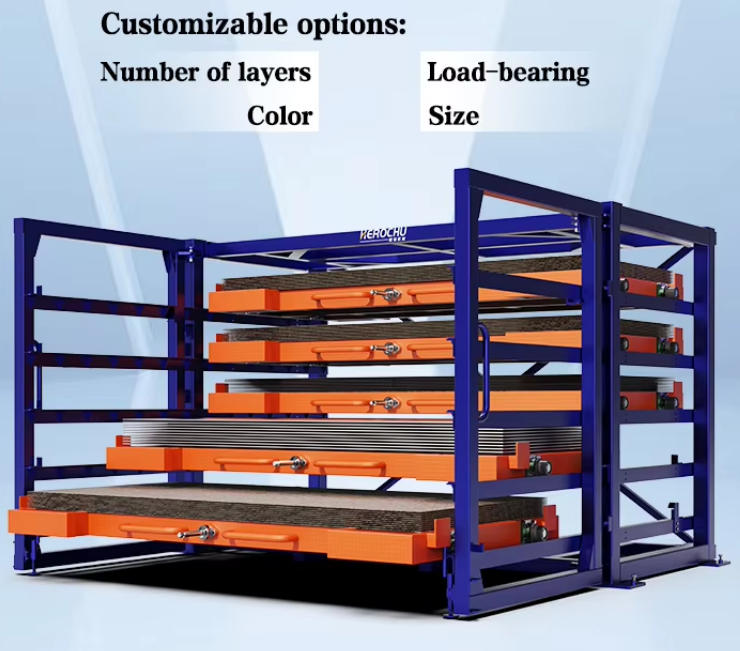 Heavy-Duty Warehouse Shelving Systems for Sheet Metal Rack