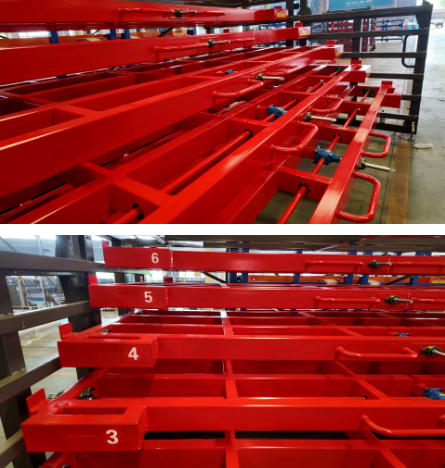 High-capacity Warehouse Shelving System for Sheet Material