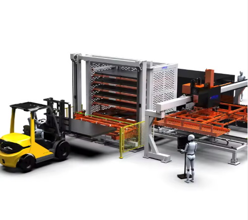 ISO9001/CE Certified Save Space Automated Warehouse Solution and Heavy Duty Anti Deformation Steel Plate Storage Systems