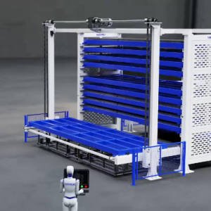 Heavy Duty Warehouse Storage Tower and Robotic Integration: The Ultimate Automatic Intelligent Material Library Workflow