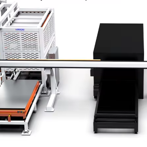 Heavy Duty Warehouse Storage Tower:Fully Automatic 8-Layer Rack with Robotic Integration