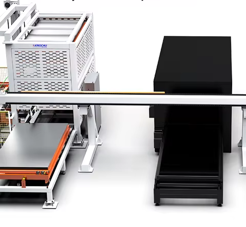 Heavy Duty Warehouse Storage Tower:Fully Automatic 8-Layer Rack with Robotic Integration