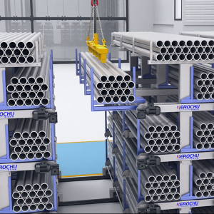 High Bearing Capacity Rail-Type Telescopic Cantilever Rack