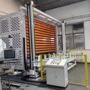 Automatic Sheet Metal Storage High Capacity Intelligent Vertical Storage Rack for Sheet Metal Workshop & Warehouse Automation