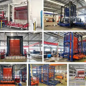 Automatic Sheet Metal Storage High Capacity Intelligent Vertical Storage Rack for Sheet Metal Workshop & Warehouse Automation