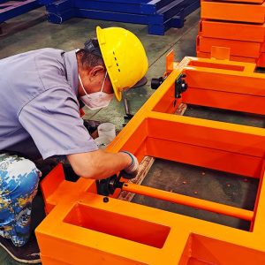 Metal Sheet Rack Forklift Heavy Duty Steel Plate Storage Rack